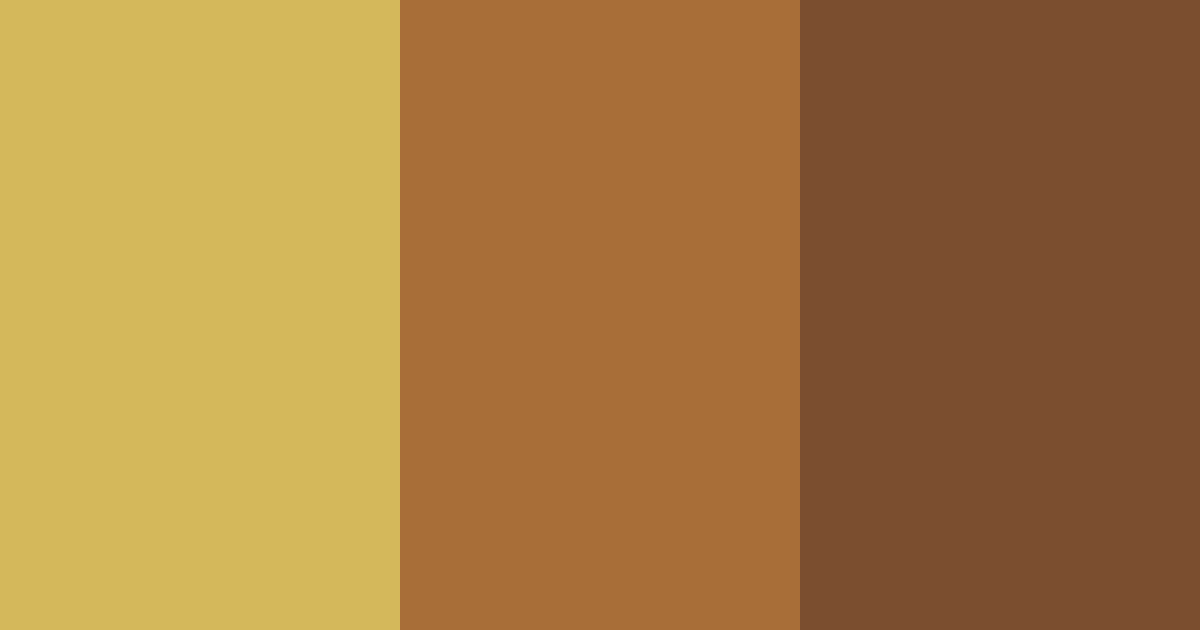 Download hazel brown color palette PNG image (landscape)