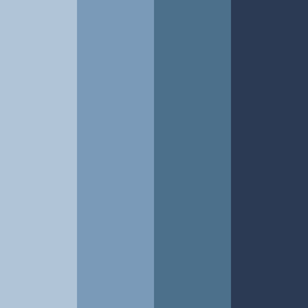 Download slate blue color palette PNG image (square)