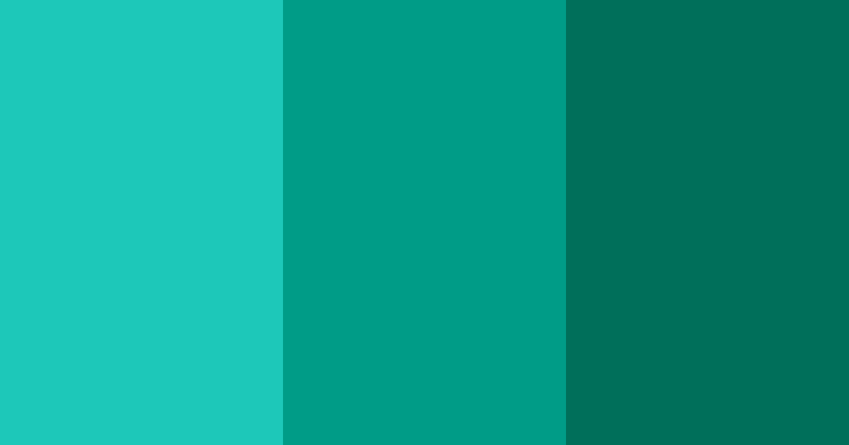 Download tropical serenity color palette PNG image (landscape)