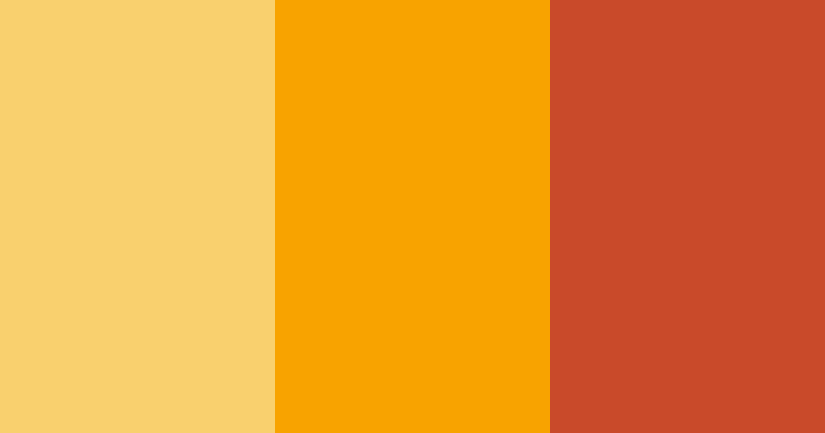 Download red and yellow sunset color palette PNG image (landscape)