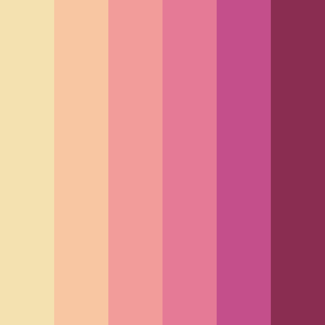 Download dark pink color palette PNG image (square)