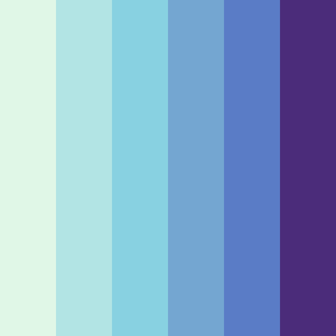 Download dimensional fracture color palette PNG image (square)