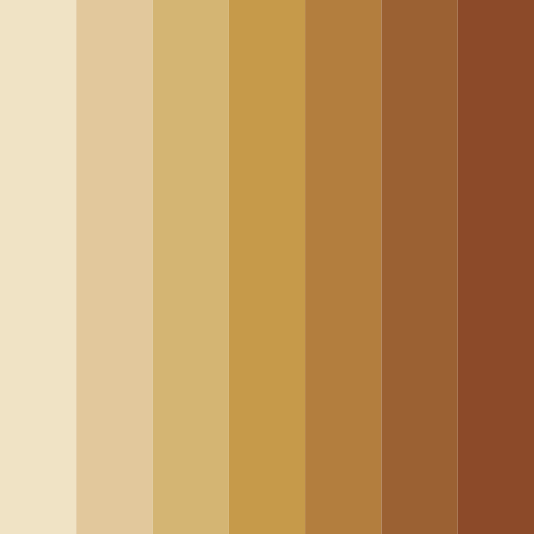 Download autumn embrace color palette PNG image (square)