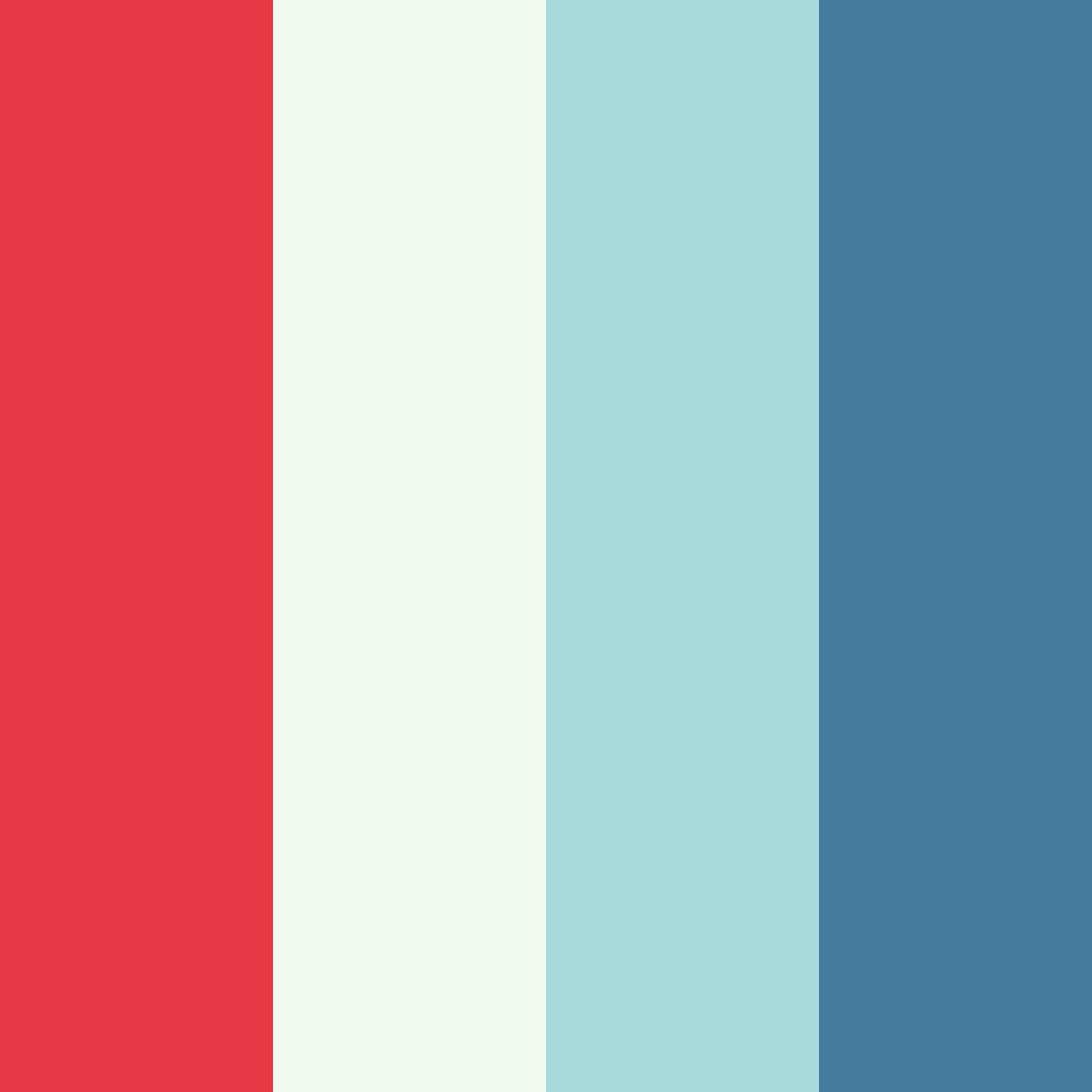 Download crimson ice lake color palette PNG image (square)