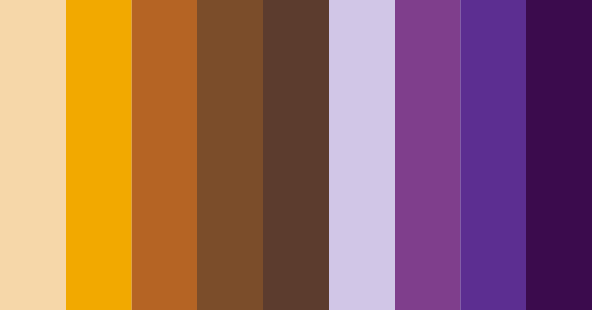 Download autumnal harmony color palette PNG image (landscape)