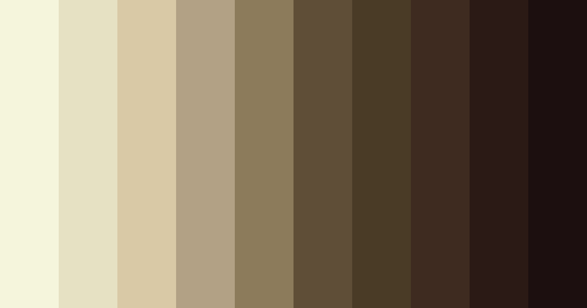 Download earthy green color palette PNG image (landscape)