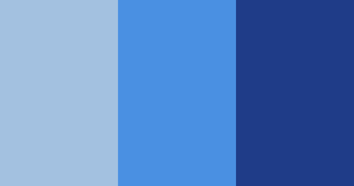 Download cool blue color palette PNG image (landscape)