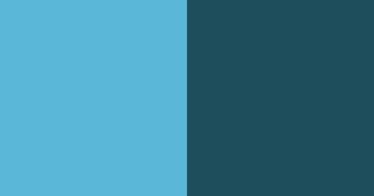 Download blue serenity color palette PNG image (landscape)
