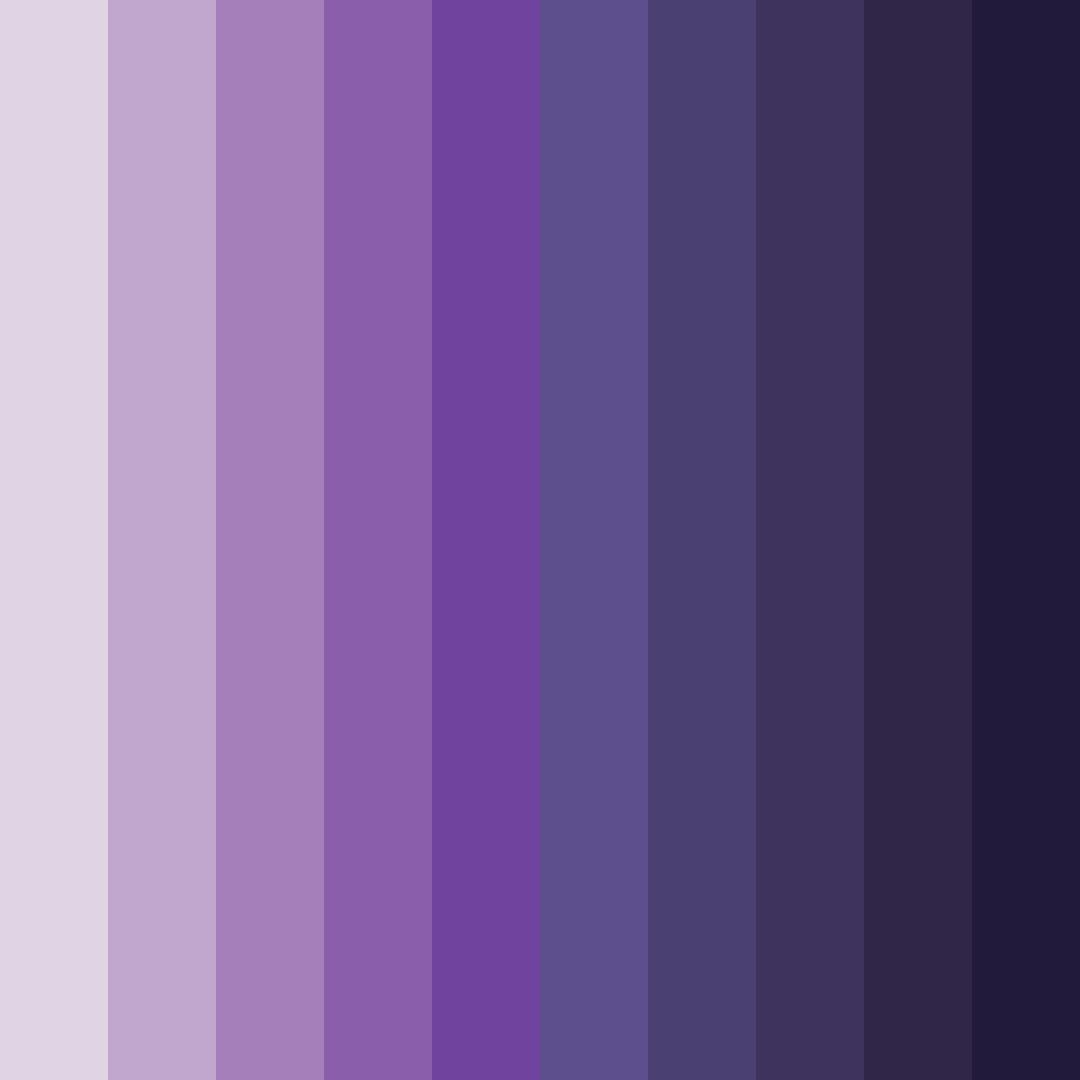 Download whispers of lavender night color palette PNG image (square)
