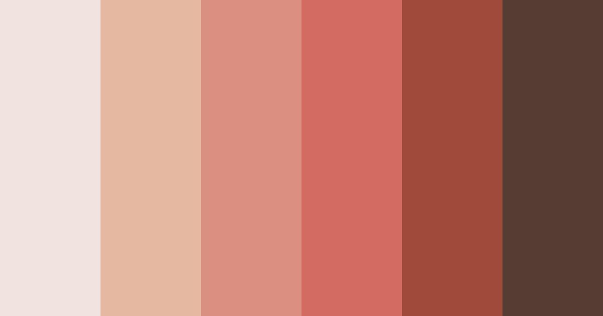 Download dark brown color palette PNG image (landscape)