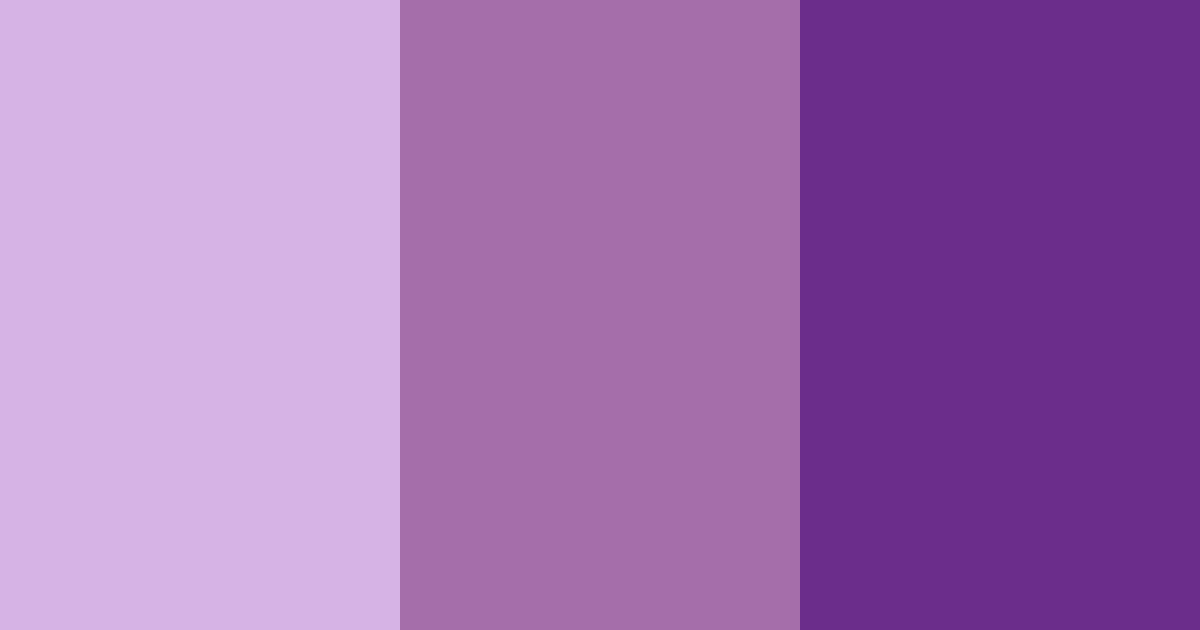 Download purple shades color palette PNG image (landscape)