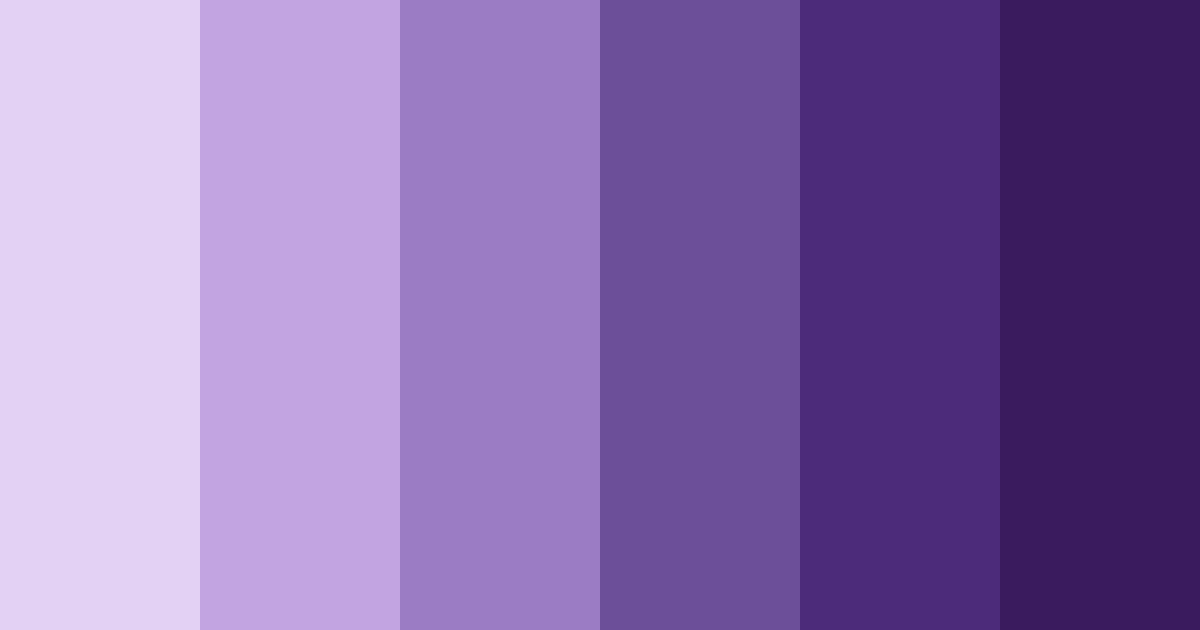 Download enchanted amethyst color palette PNG image (landscape)