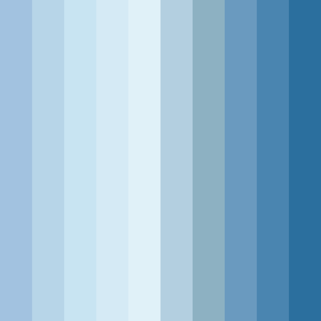 Download whispering waters color palette PNG image (square)