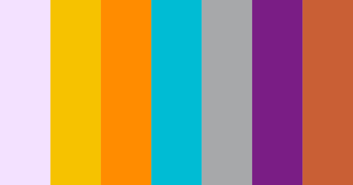 Download vibrant purple sunset color palette PNG image (landscape)