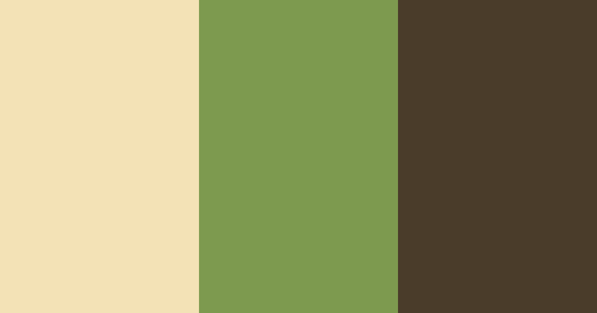 Download honeyed grove color palette PNG image (landscape)
