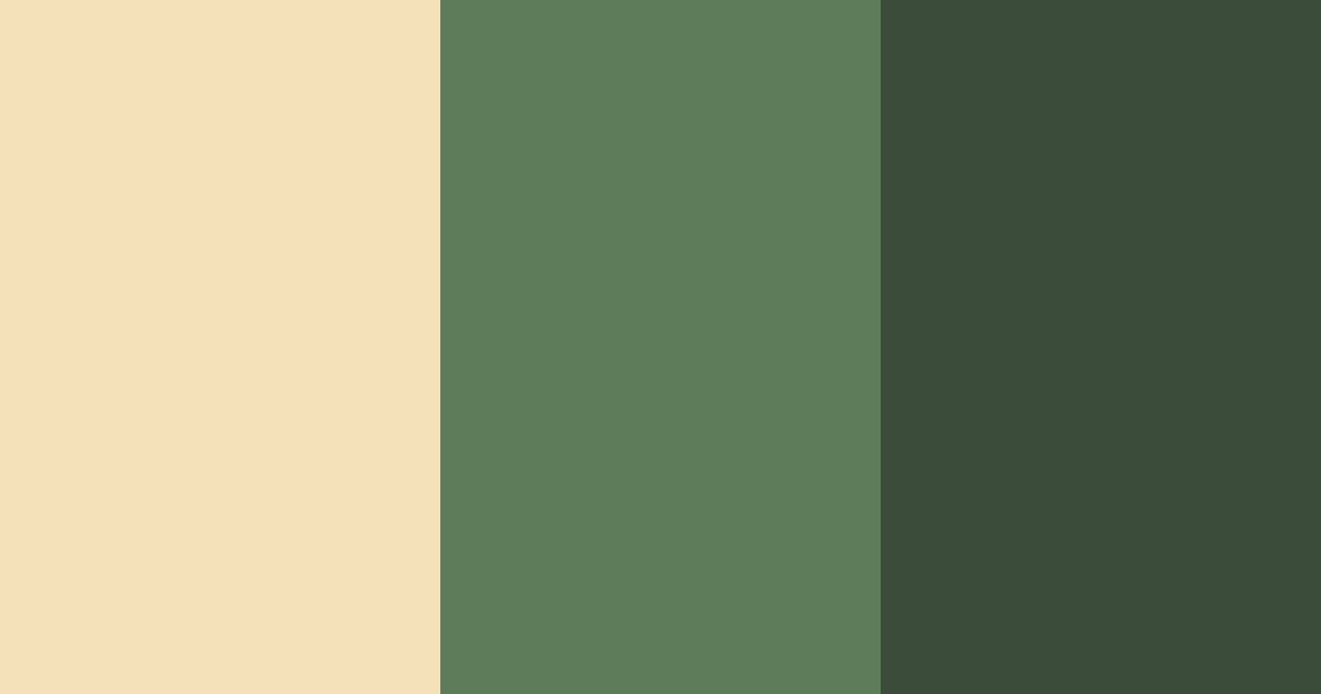 Download honeyed forest whisper color palette PNG image (landscape)
