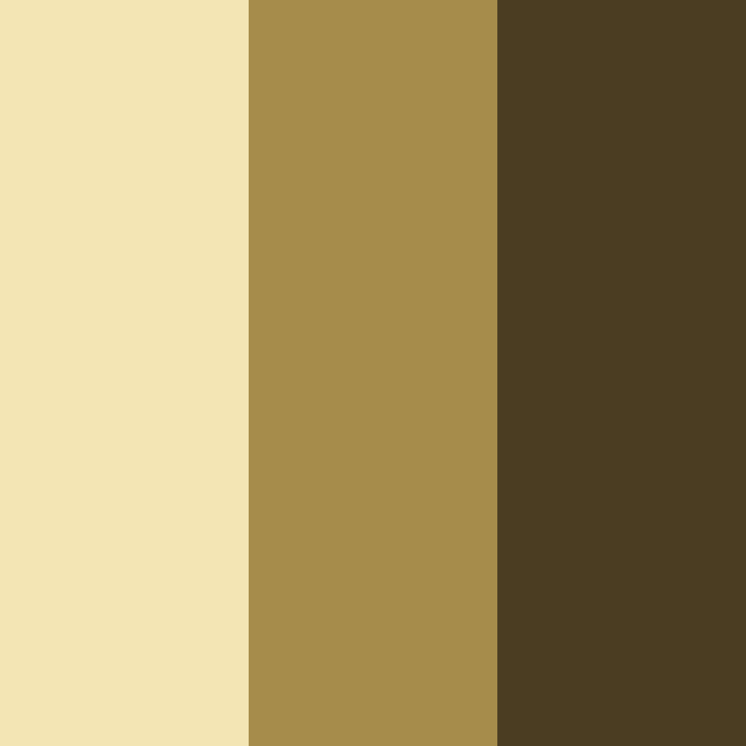 Download honeyed forest whisper color palette PNG image (square)