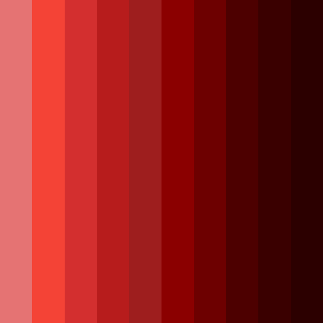Download crimson shadows color palette PNG image (square)