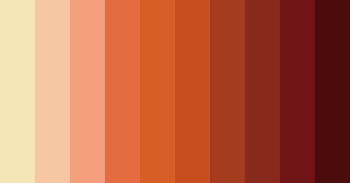 Download craving ember color palette PNG image (landscape)
