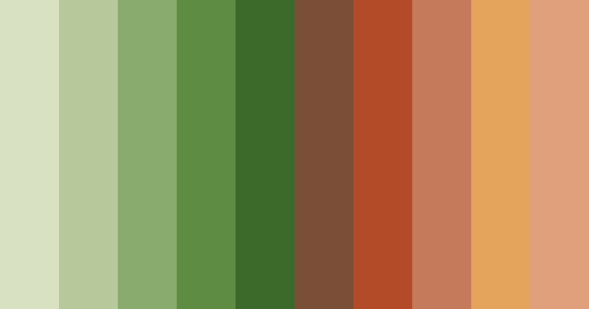 Download terra harmony color palette PNG image (landscape)