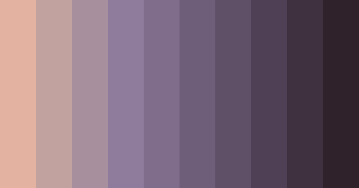 Download cola shades color palette PNG image (landscape)