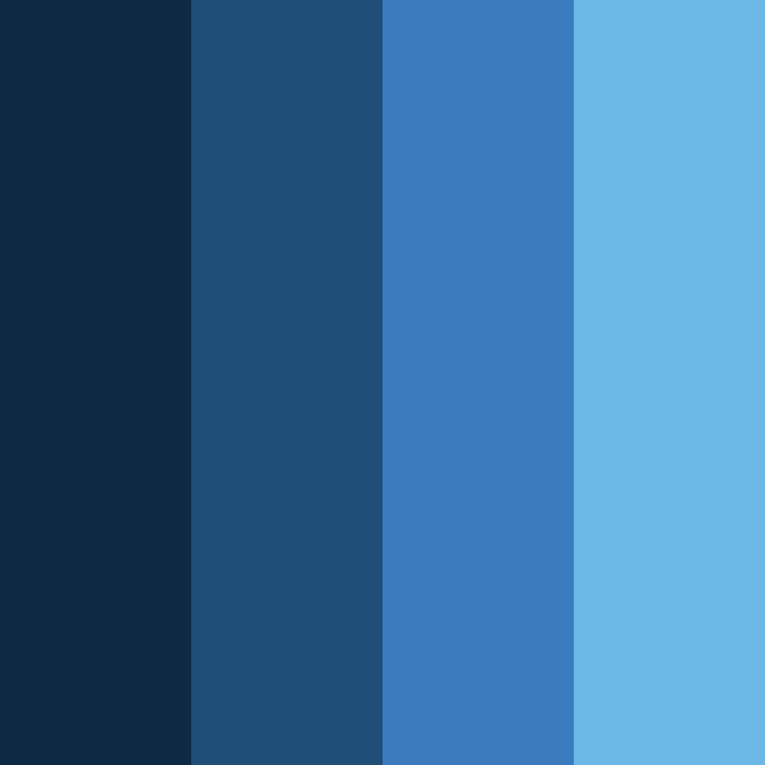 Download deep ocean serenade color palette PNG image (square)
