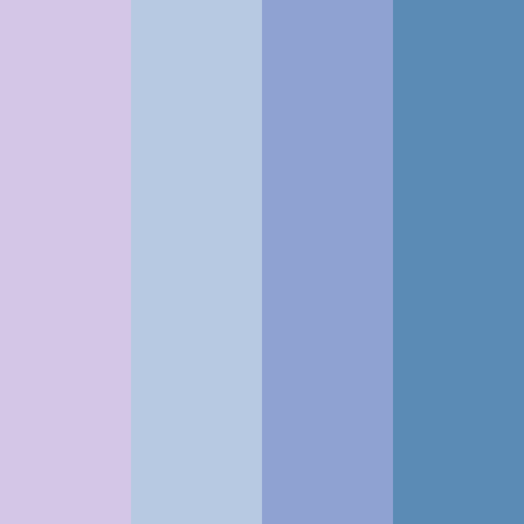 Download whispers of twilight color palette PNG image (square)