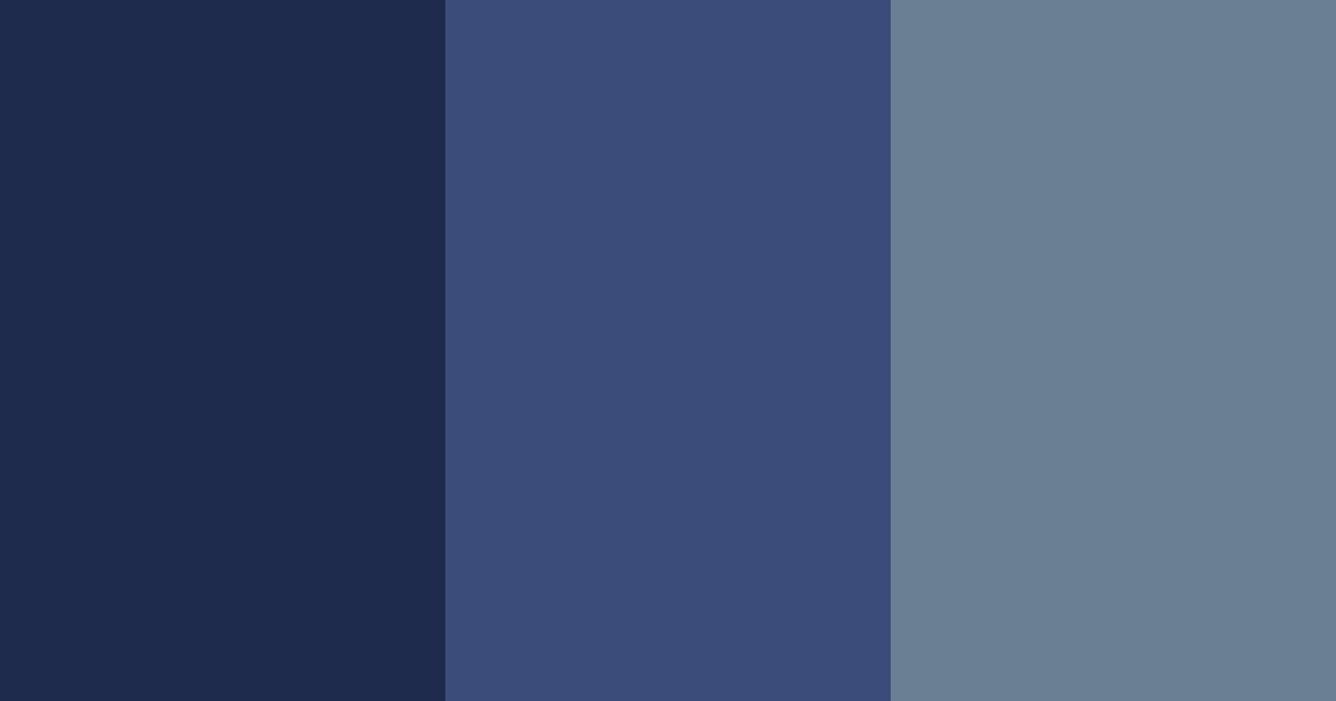 Download shades of blue color palette PNG image (landscape)