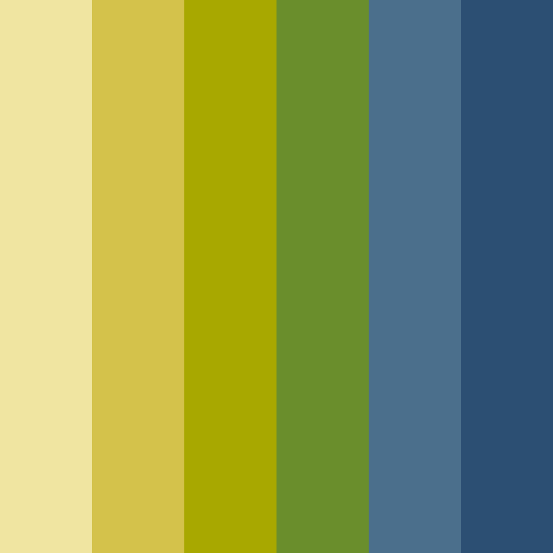Download sunshine and serenity color palette PNG image (square)