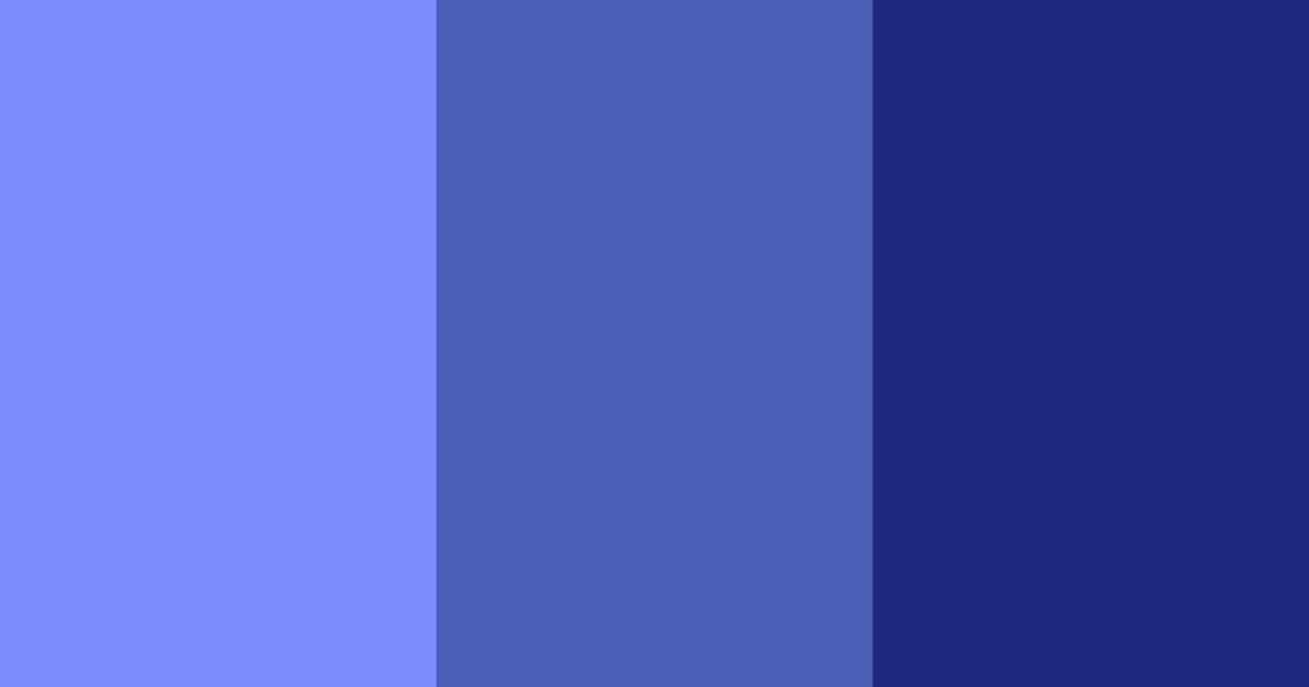 Download midnight serenade color palette PNG image (landscape)