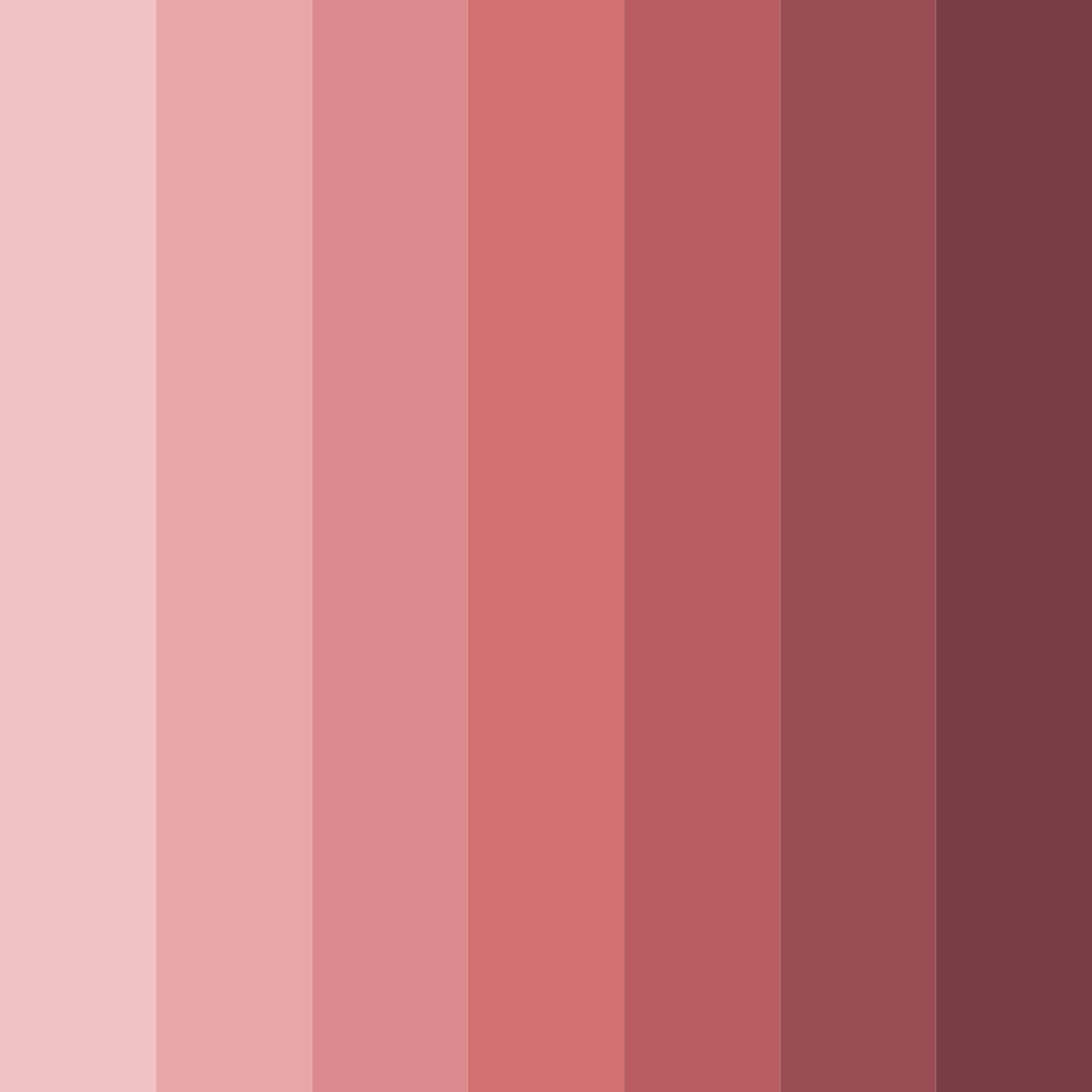 Download cocoa blossom color palette PNG image (square)