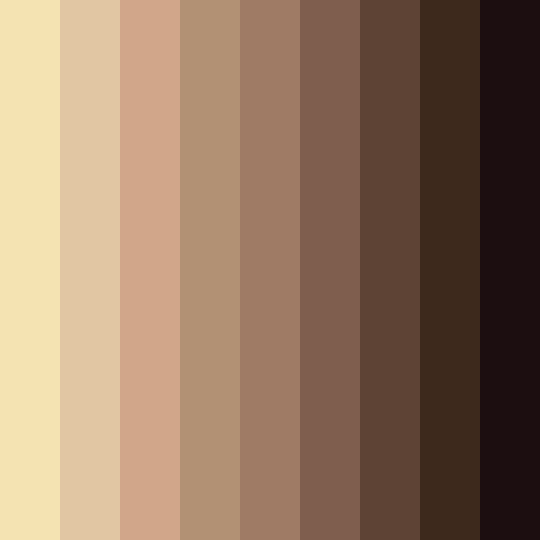Download rustic dawn color palette PNG image (square)