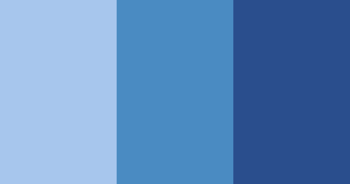 Download royal blue color palette PNG image (landscape)