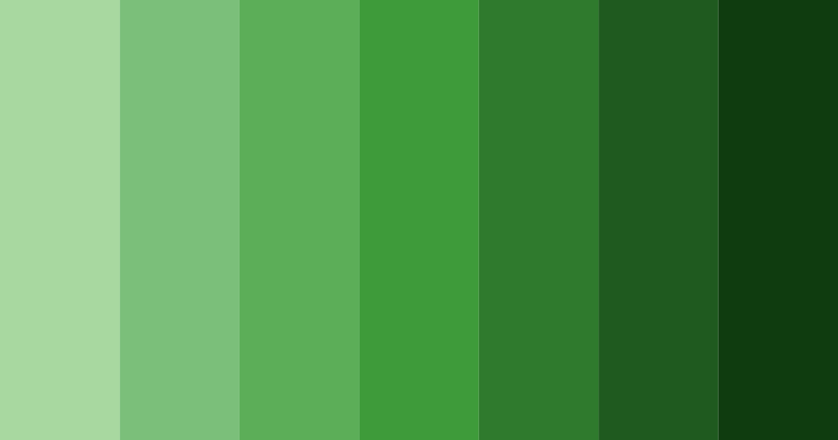 Download light green color palette PNG image (landscape)