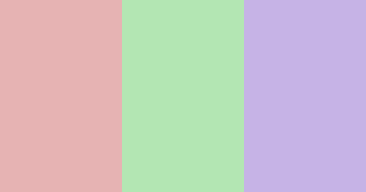 Download whimsical bloom color palette PNG image (landscape)