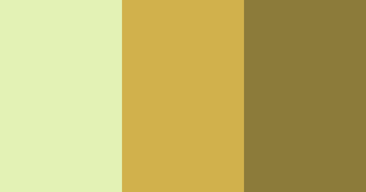 Download warm green color palette PNG image (landscape)