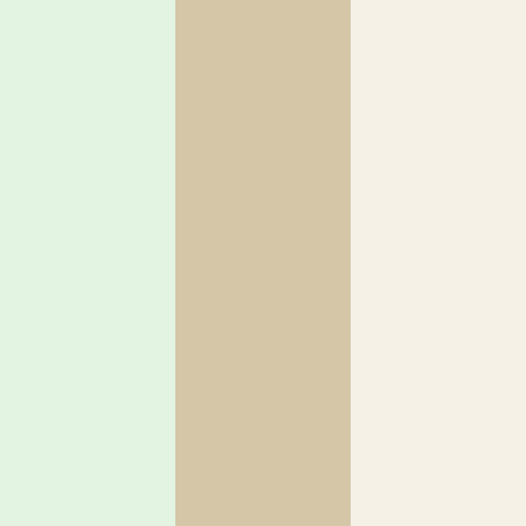 Download soft green color palette PNG image (square)