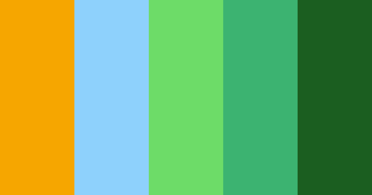 Download orange breeze color palette PNG image (landscape)