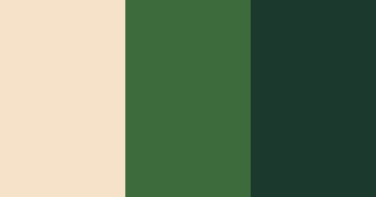 Download creamy green color palette PNG image (landscape)