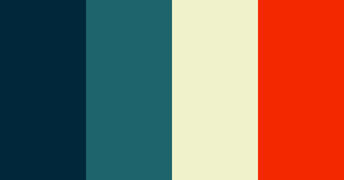 Download tropical sunset color palette PNG image (landscape)