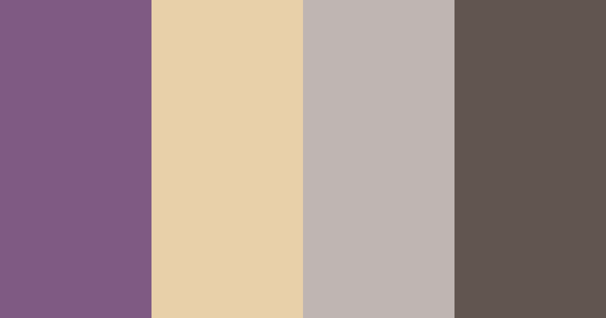 Download lavender bliss color palette PNG image (landscape)