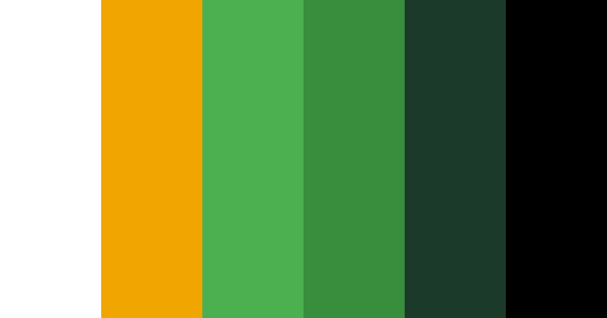 Download orange and green harmony color palette PNG image (landscape)