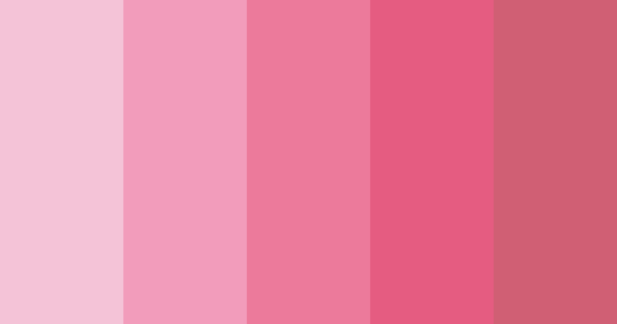 Download soft pink color palette PNG image (landscape)