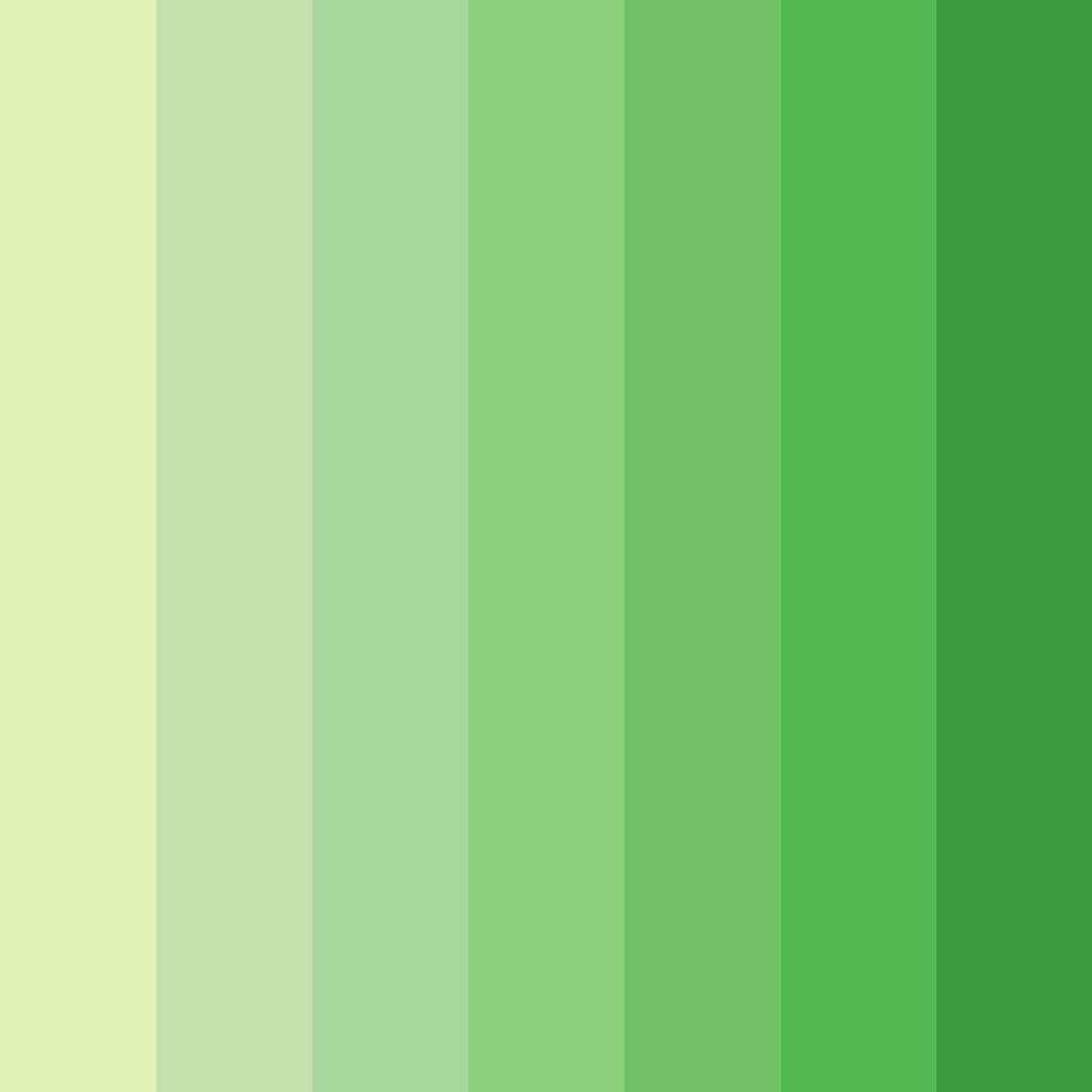 Download light yellow green color palette PNG image (square)