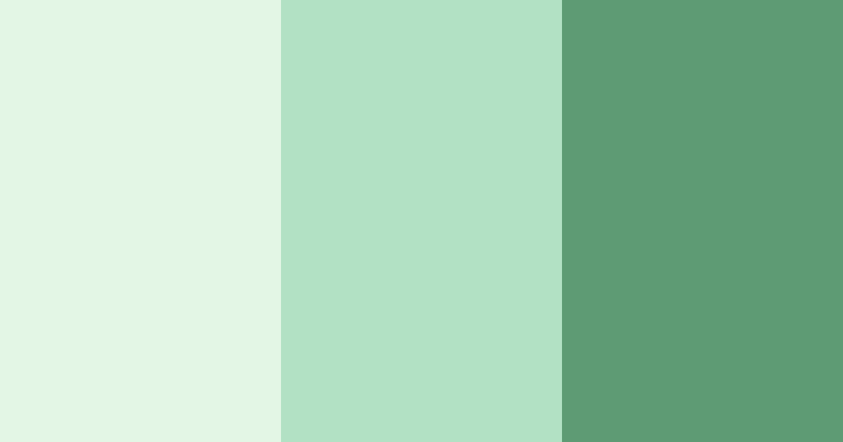 Download green matcha color palette PNG image (landscape)