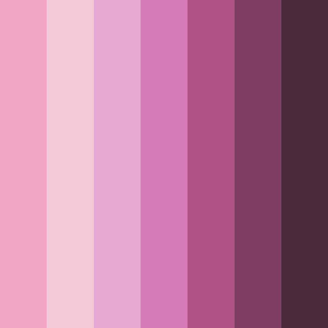 Download pink blue color palette PNG image (square)