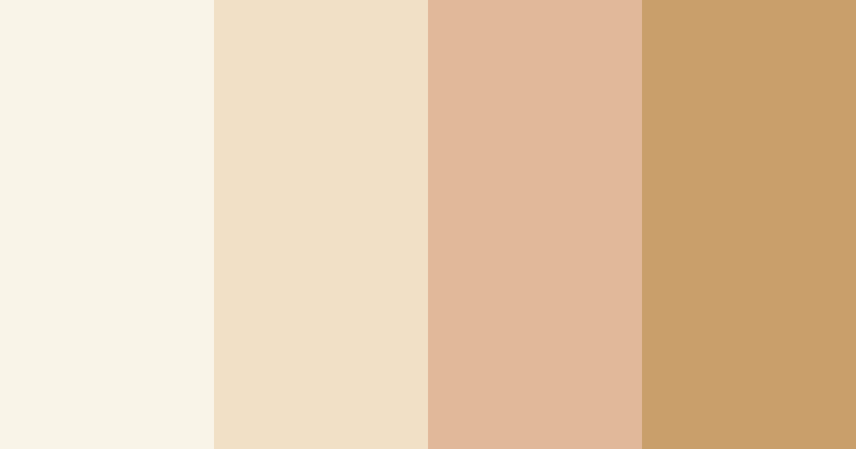 Download sunlit sands color palette PNG image (landscape)