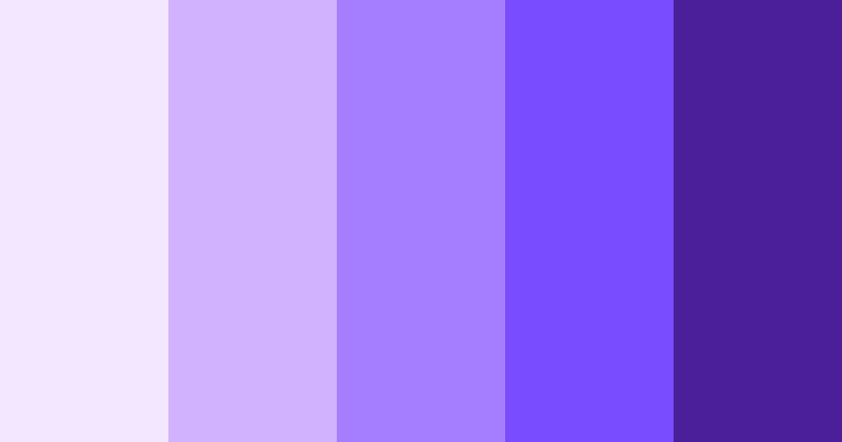 Download purple magic color palette PNG image (landscape)