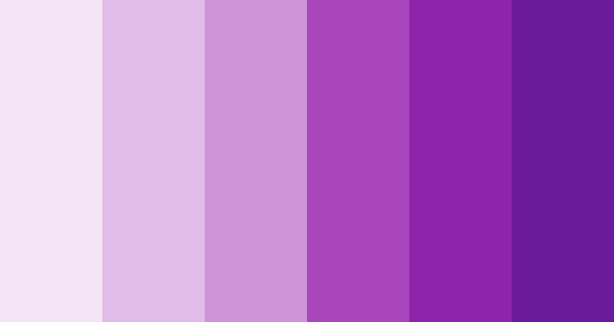 Download lavender dreams color palette PNG image (landscape)