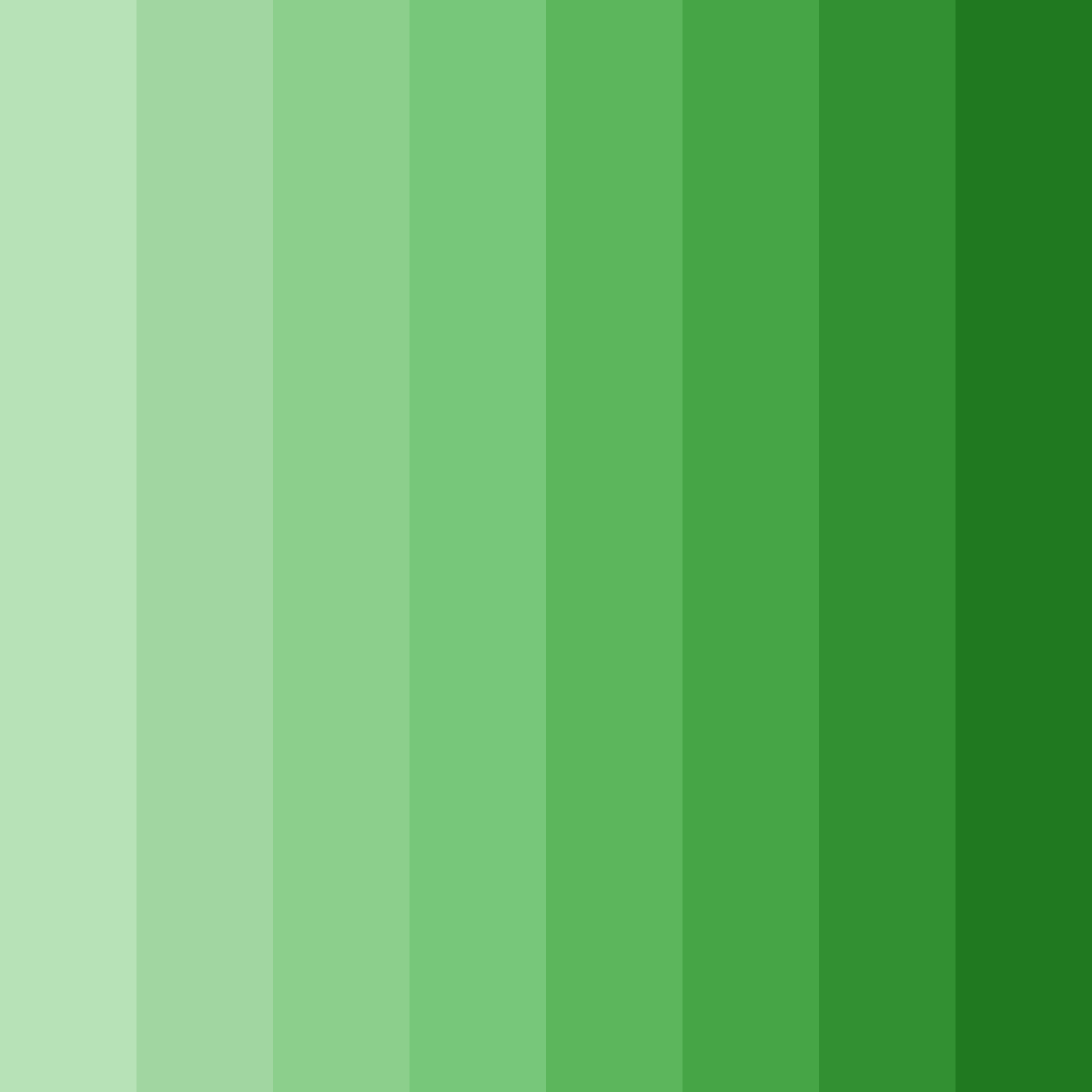 Download emerald breeze color palette PNG image (square)